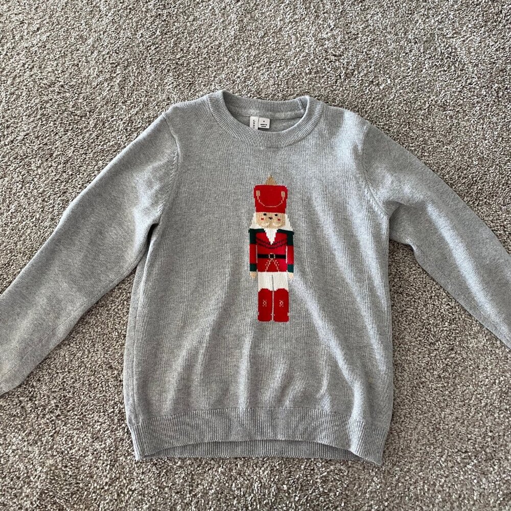 Boys size 6 Janie & Jack Nutcracker Sweater